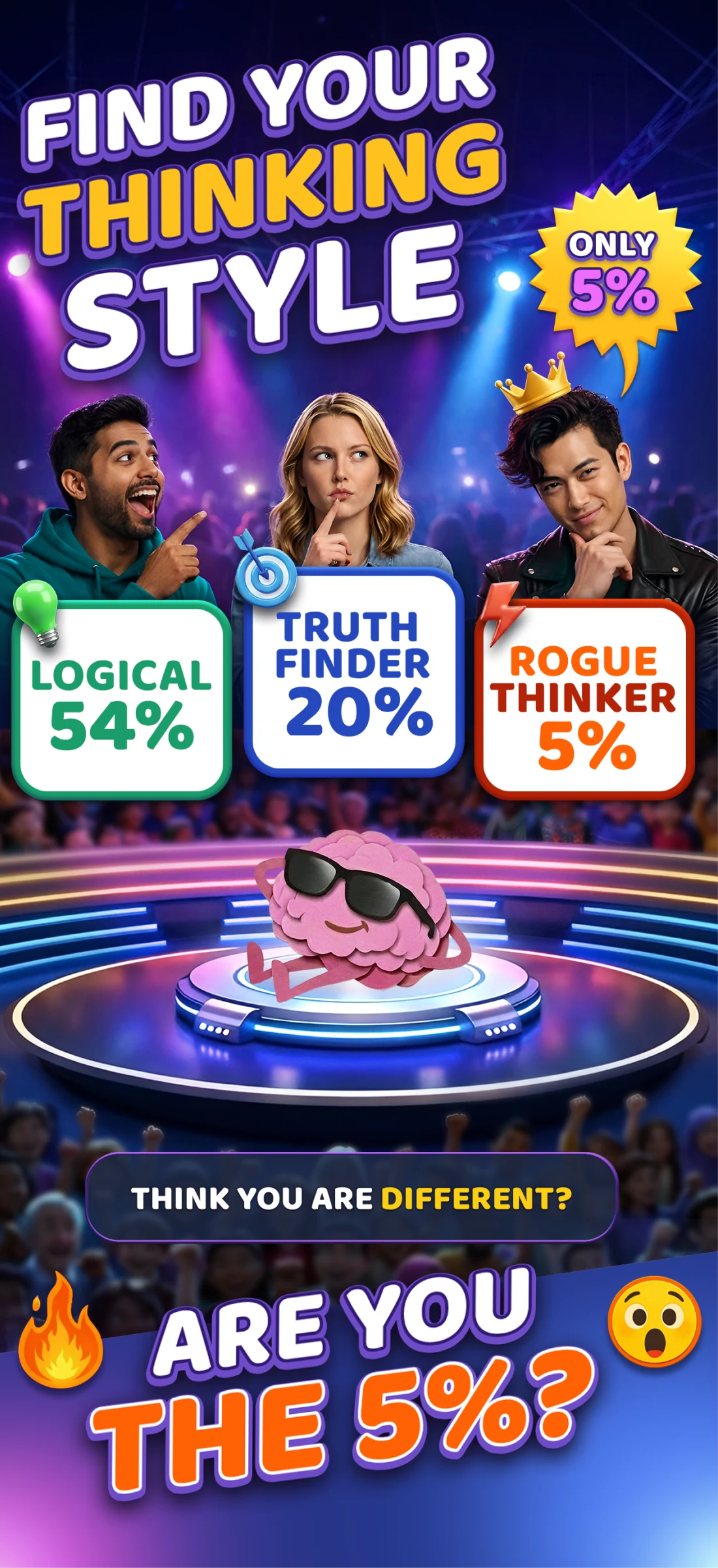 Smart or Not: Trivia Game screenshot